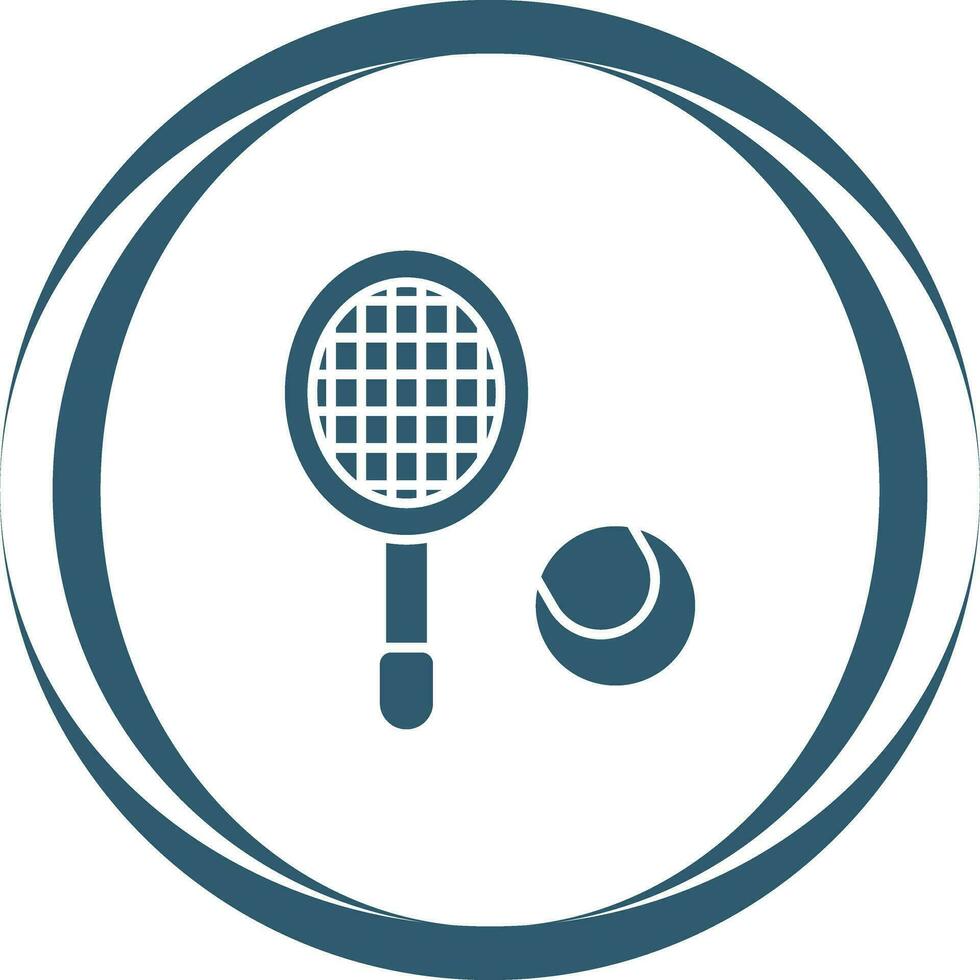 icono de vector de tenis