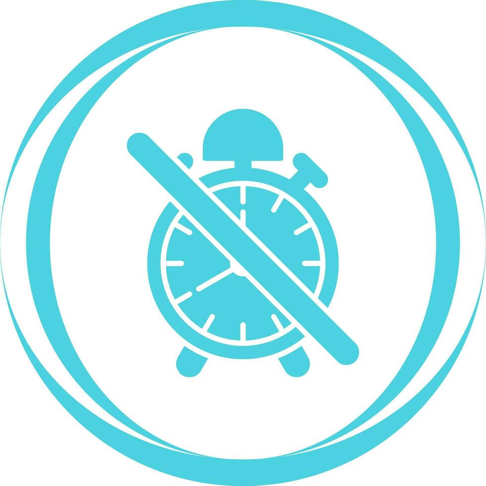 No Alarm Vector Icon