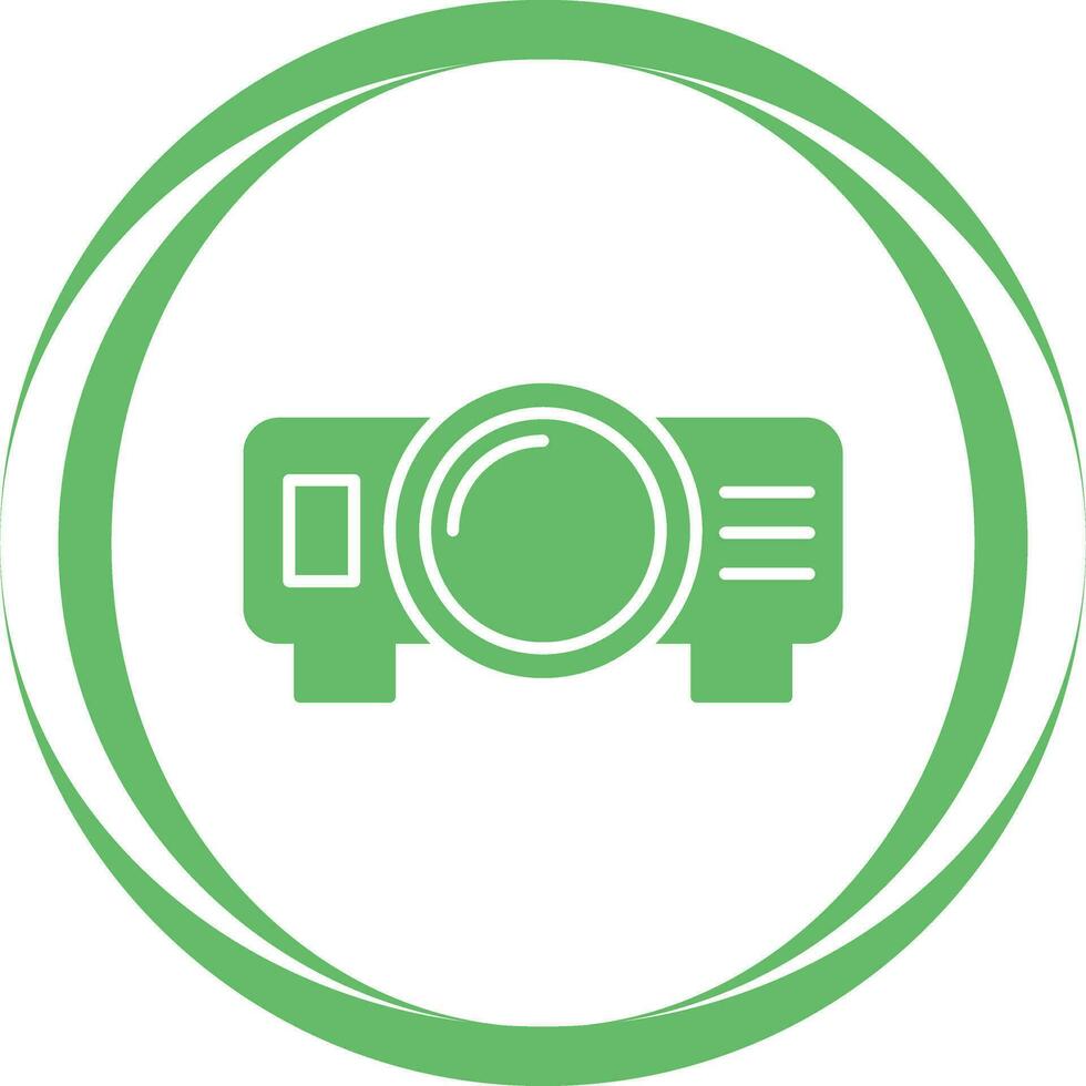 icono de vector de proyector