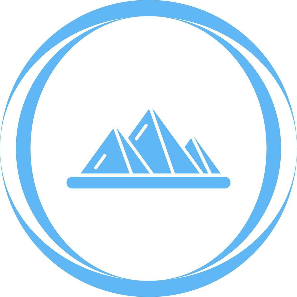 Pyramid Vector Icon