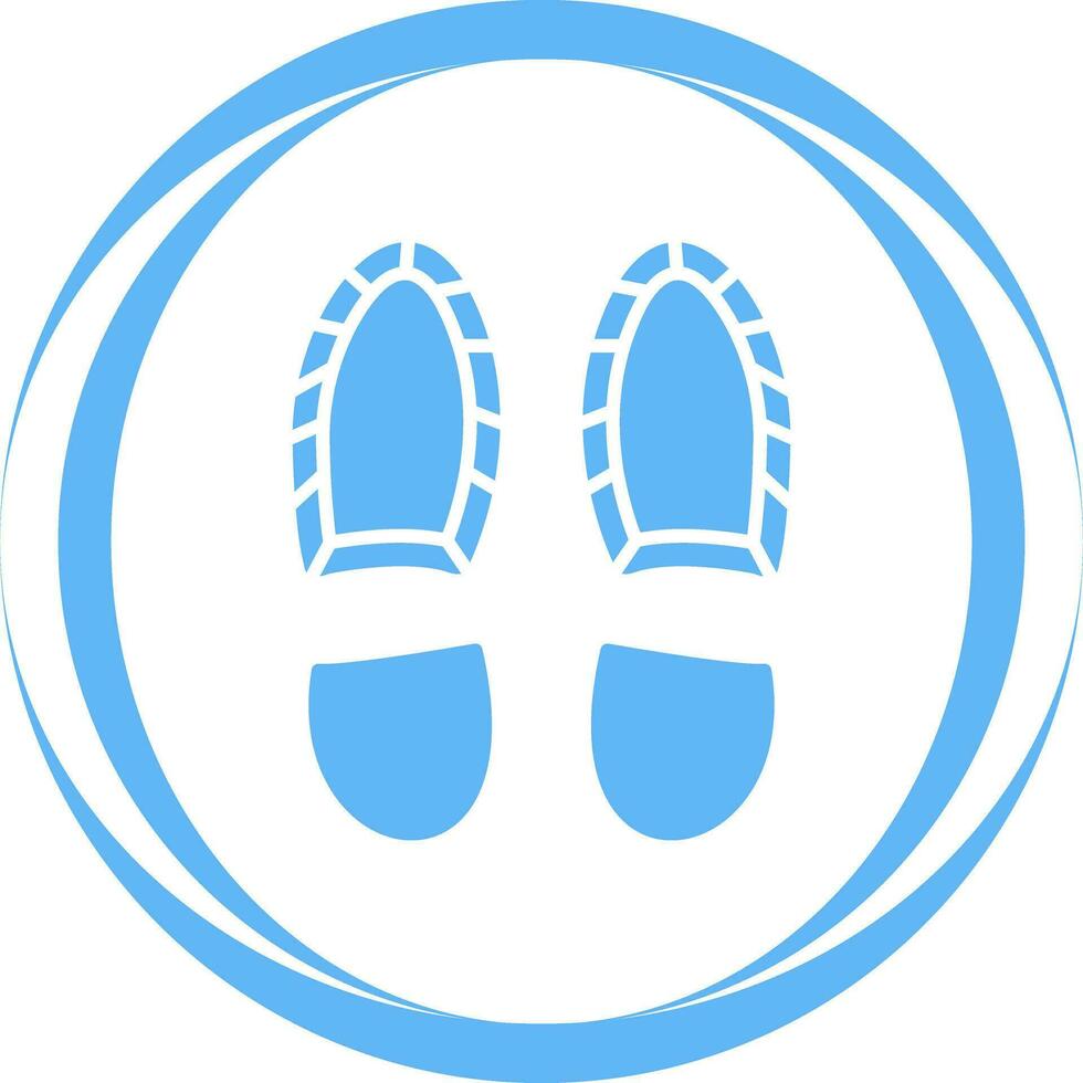 Footprint Vector Icon