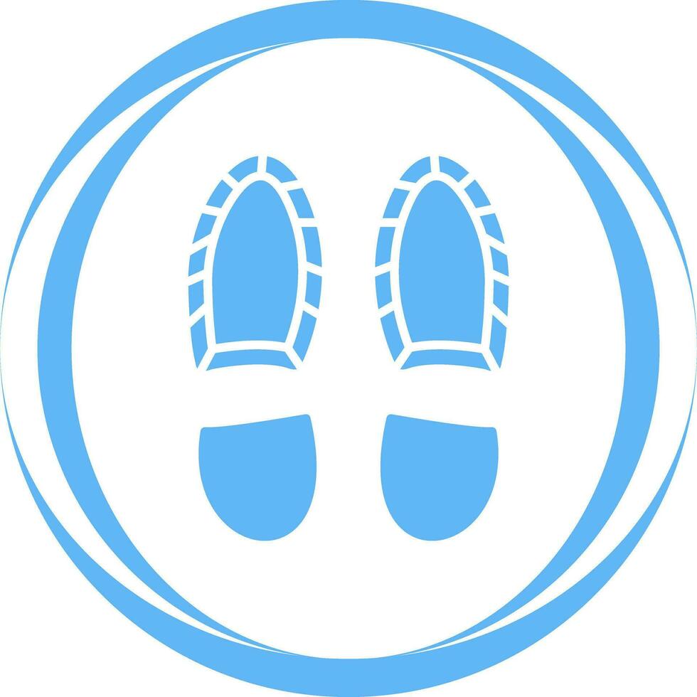 Footprint Vector Icon