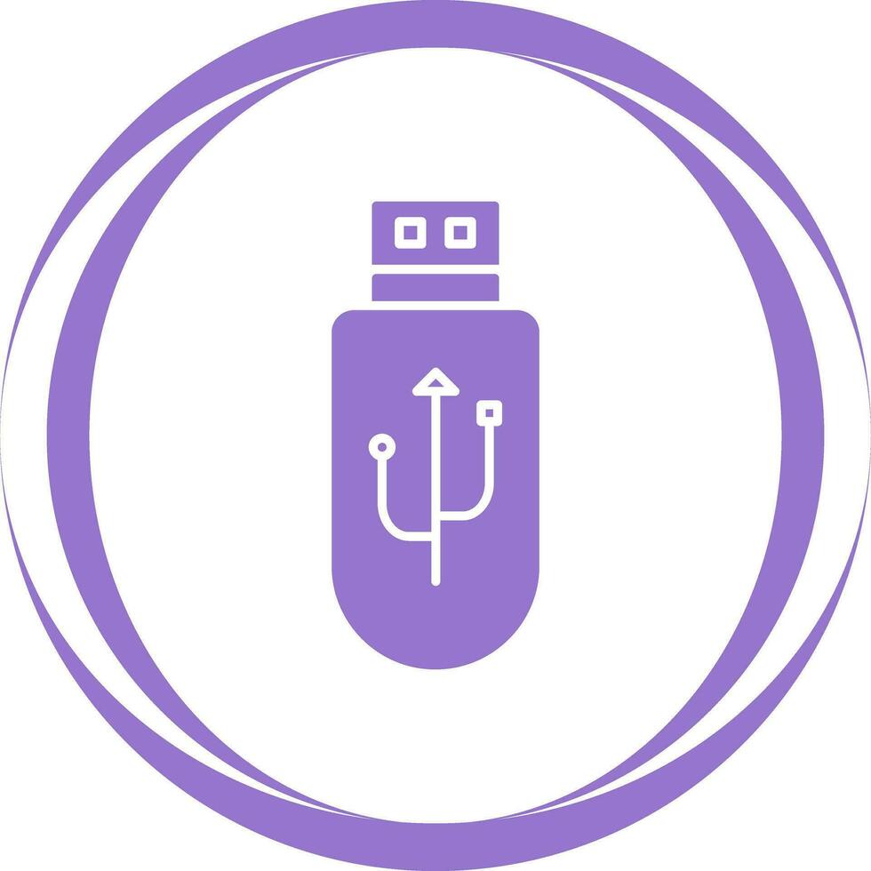 Usb Drive Vector Icon