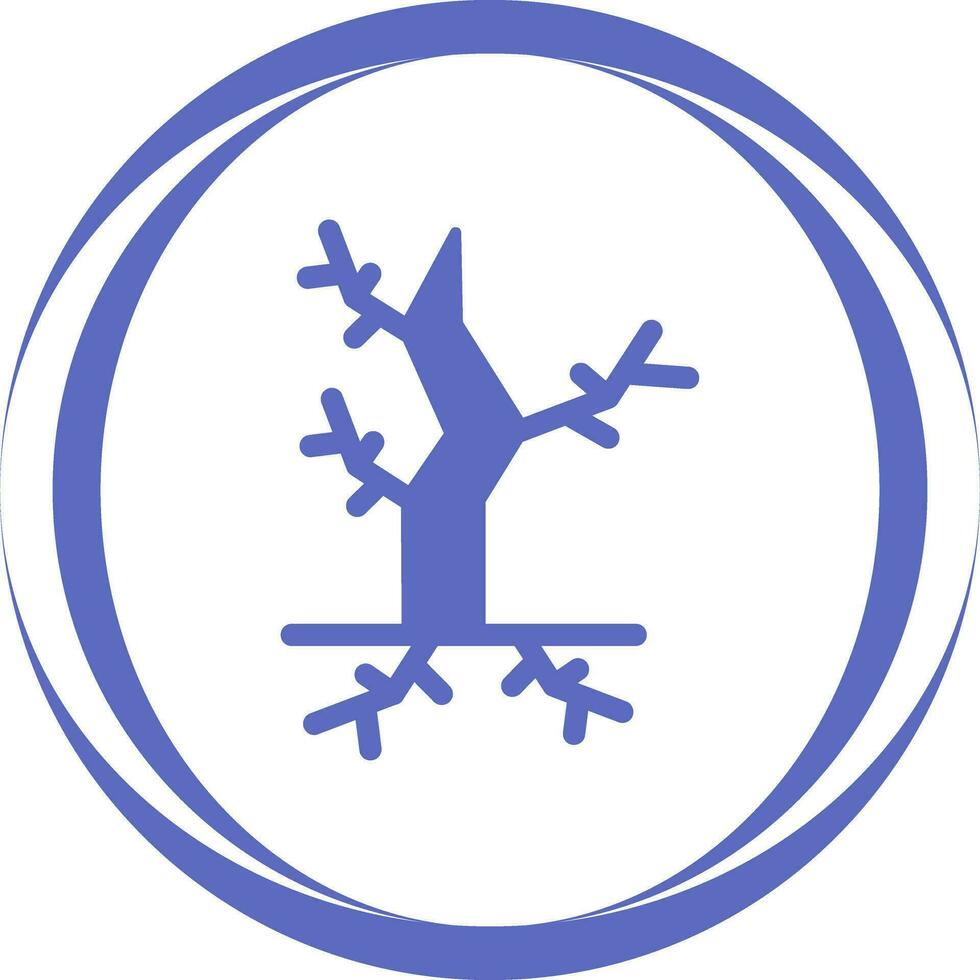 Dead Tree Vector Icon