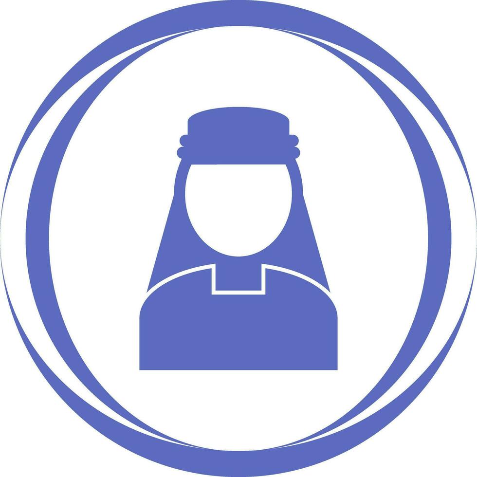 icono de vector de turbante