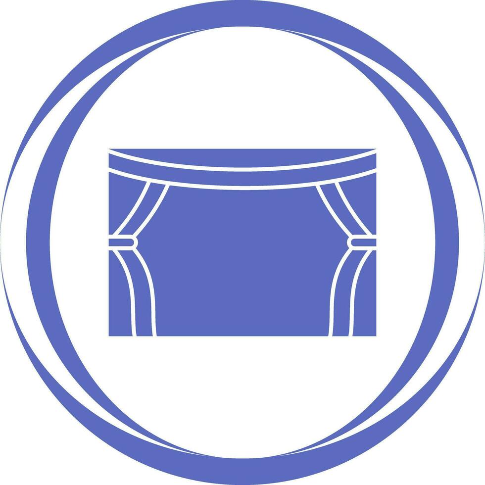 Stage Vector Icon