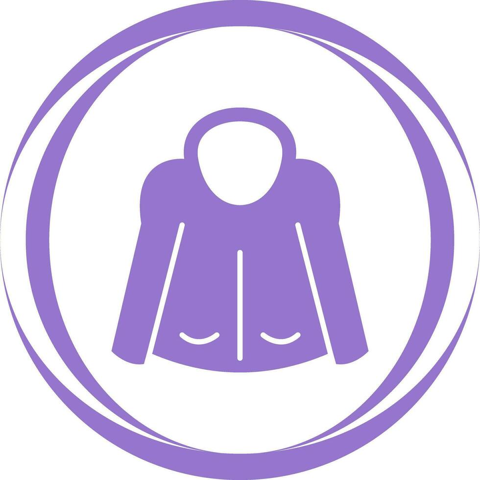 Warm jacket Vector Icon