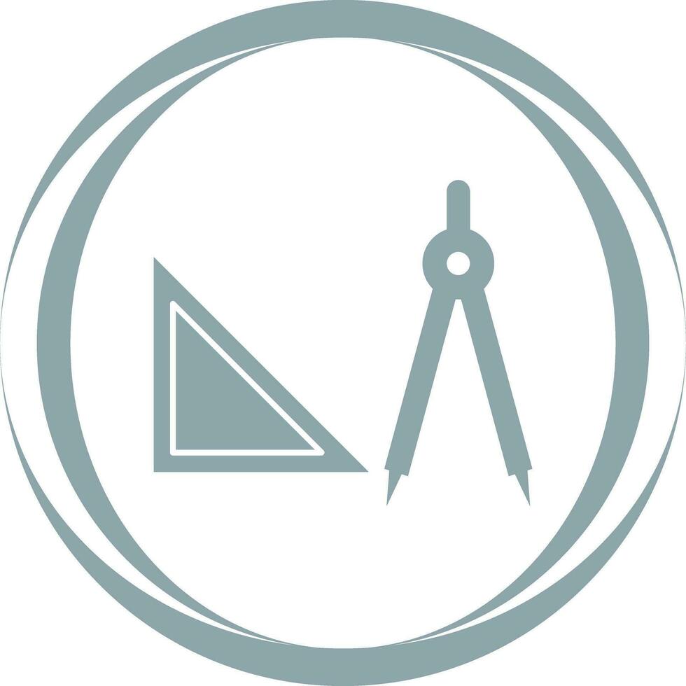 Geometry Tools Vector Icon