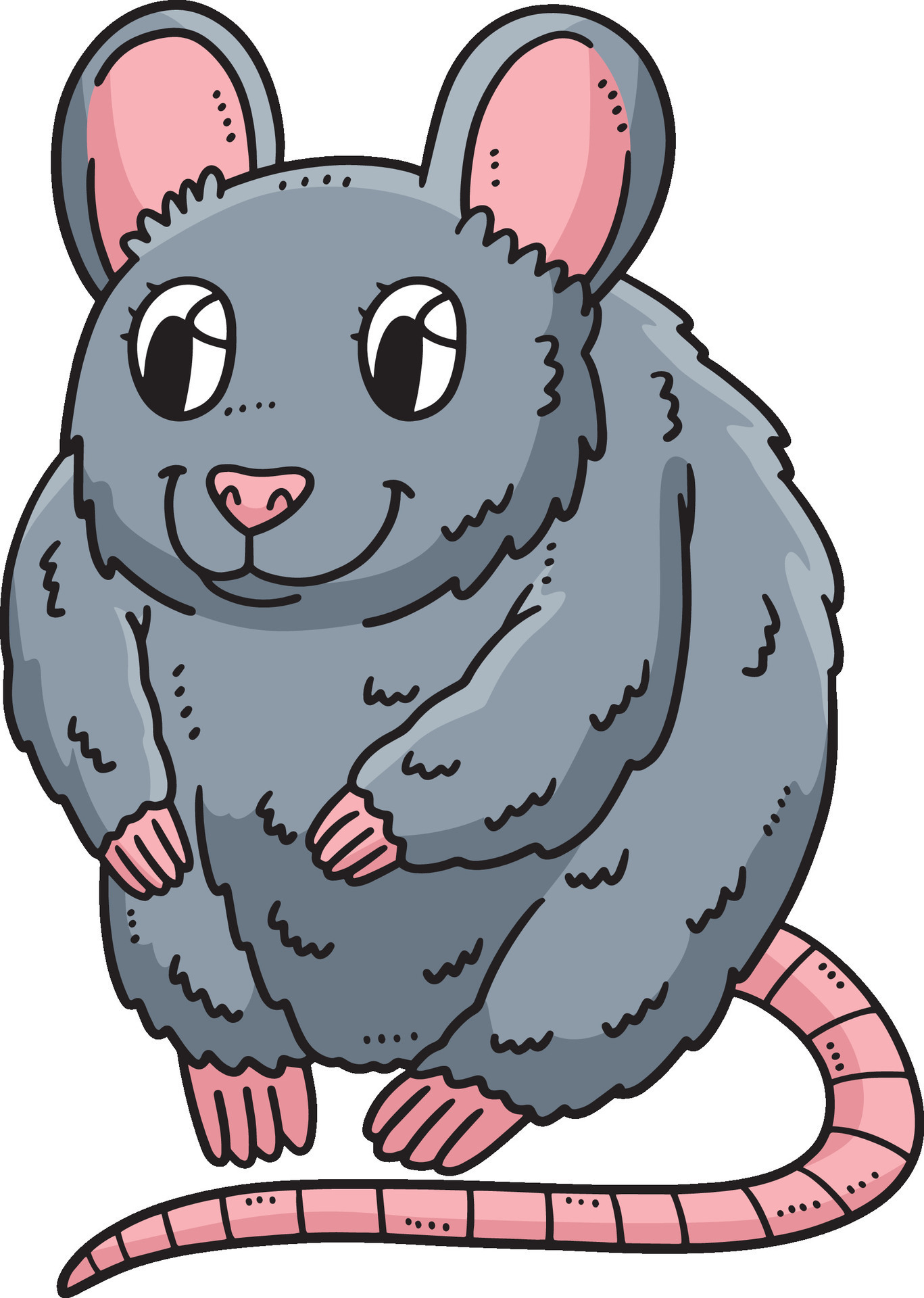 Mother Mouse Cartoon Colored Clipart Illustration 26493098 Vector Art