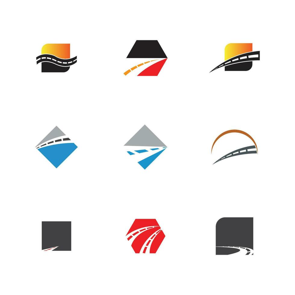 highway logo and symbol vector