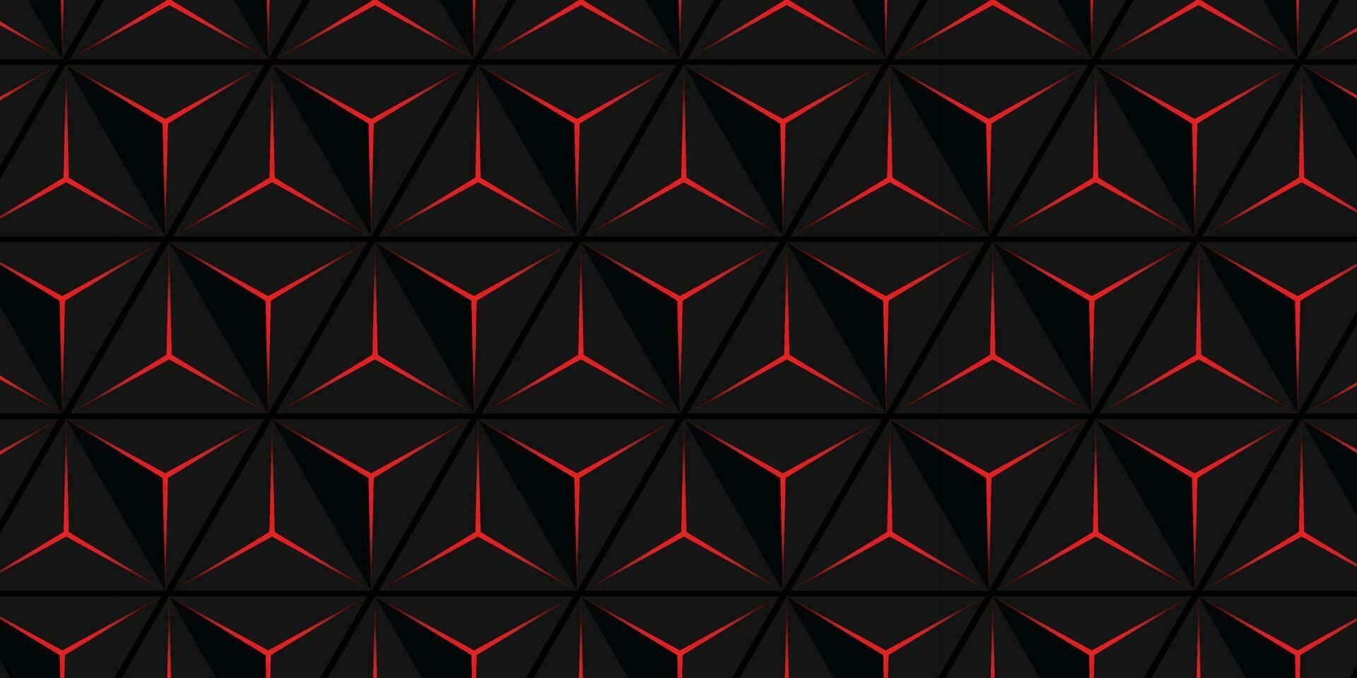 Background with triangular geometric shapes pyramids in dark shades with 3d render background vector