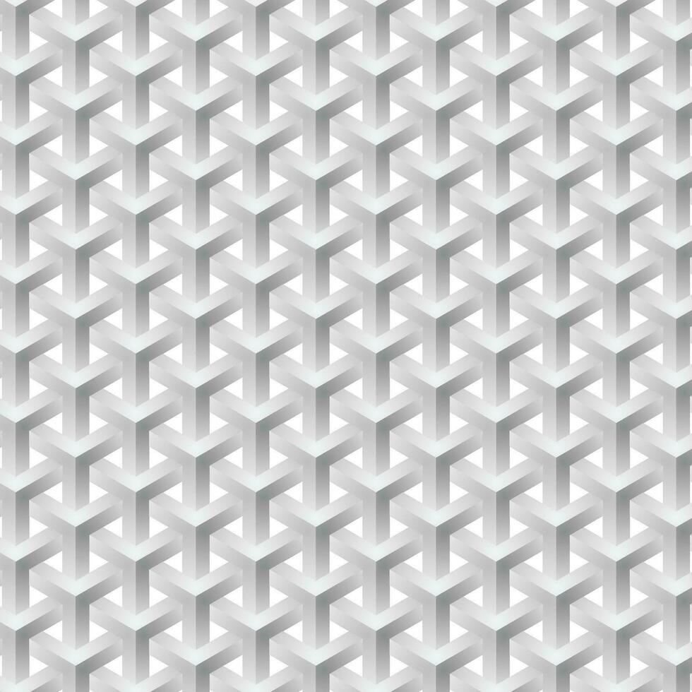 3d shape pattern background design vector