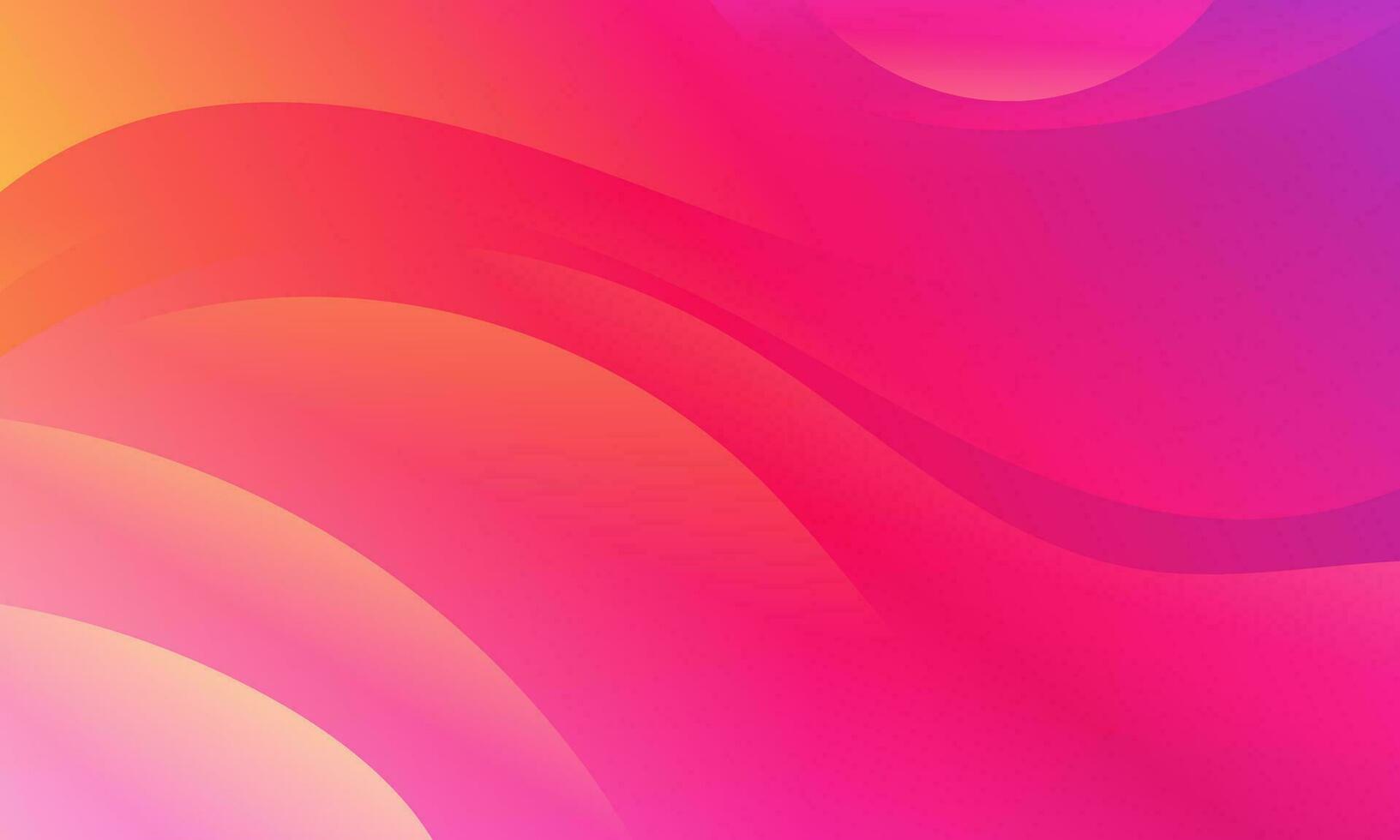 Abstract Gradient purple pink liquid Wave Background vector