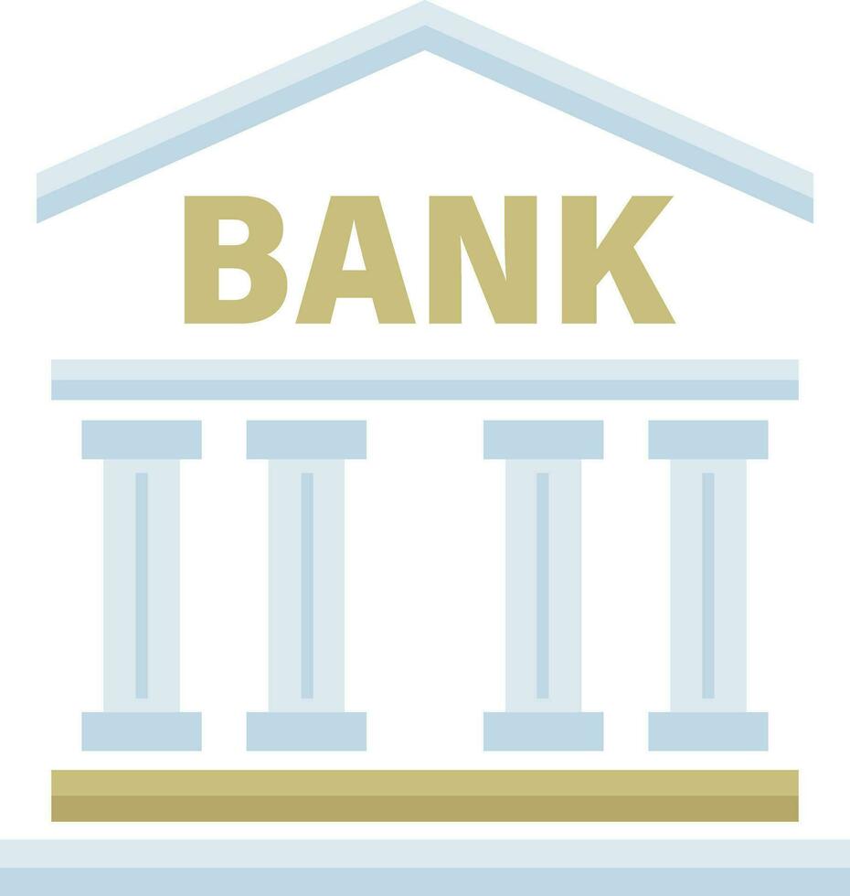 Bank icon symbol vector