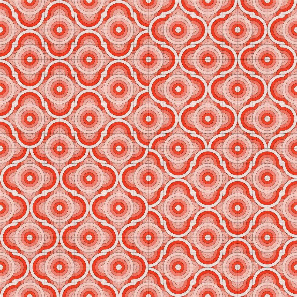 geometric fabric pattern 001 vector