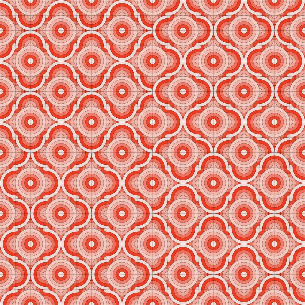 geometric fabric pattern 001 vector