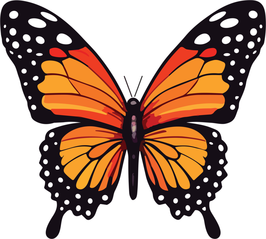 schoonheid vlinder vector formatine pastel kleuren ai generatief png