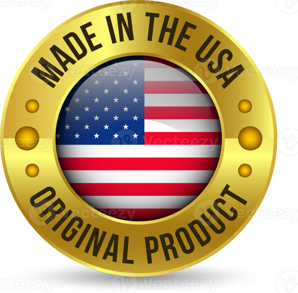 3D Realistic Glossy Made In USA Badge, Made In The United States,  Made In The USA emblem, American Flag, Made In USA Seal, Made In USA Label, Icons, Original Product, Transparent png