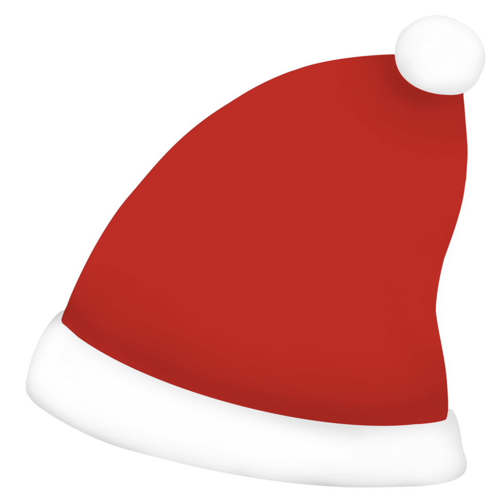 Santa Claus hat, costume for Christmas celebration, winter festival png