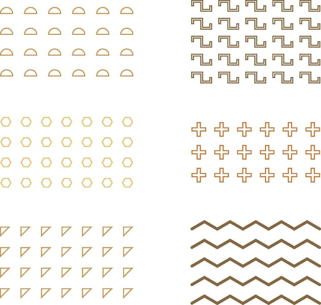 Memphis Geometric Asset.  Memphis design, retro element for design decoration.Vector Pro vector