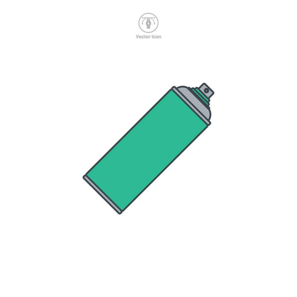 Spray Can icon symbol vector illustration isolated on white background