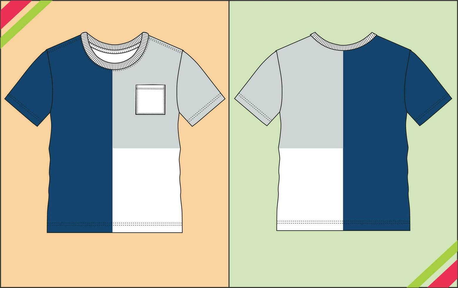 infantil niñito bebé muchachas niños Niños hombres mujer señoras tee Moda tecnología paquete técnico ilustración vector