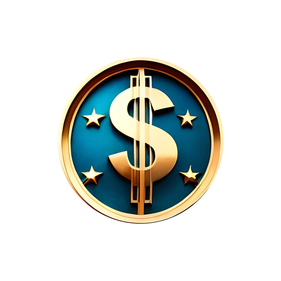 Dollar generative with AI png