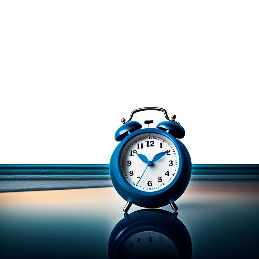 Retro Digital Alarm Clock for Stylish Home Decor generative with AI