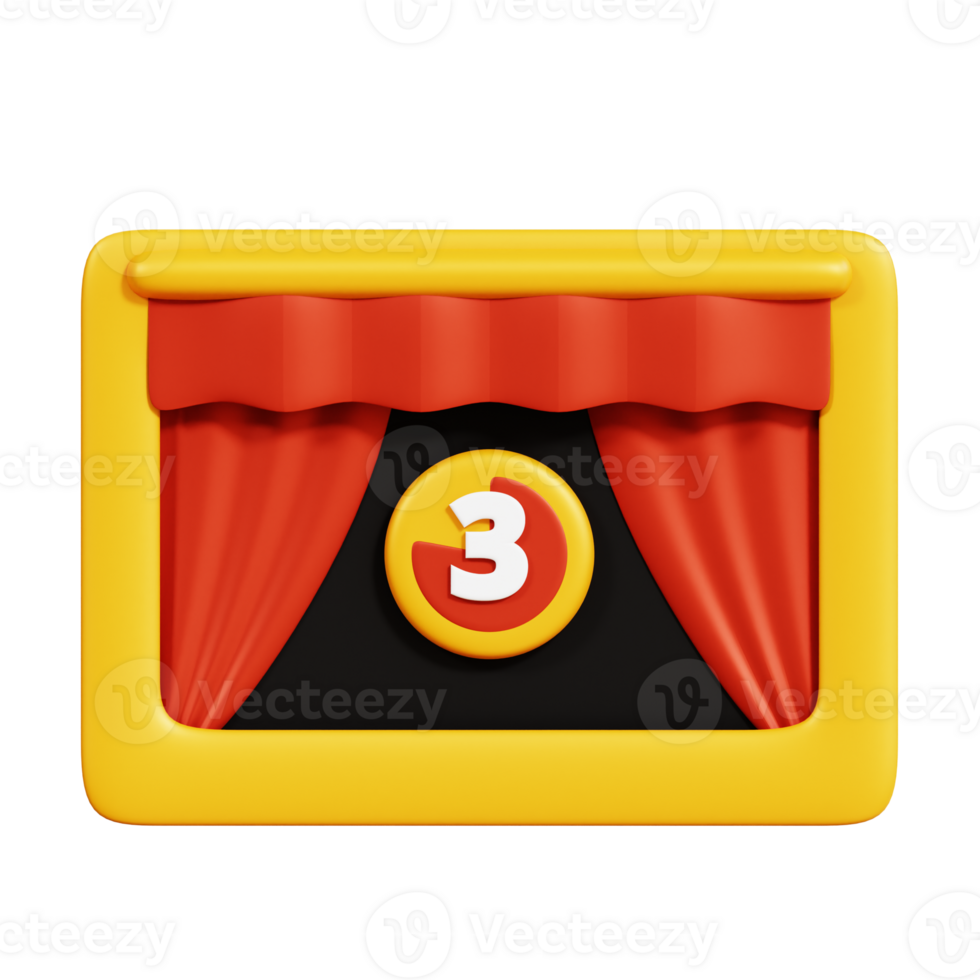 Movie Cinema 3D Icon png