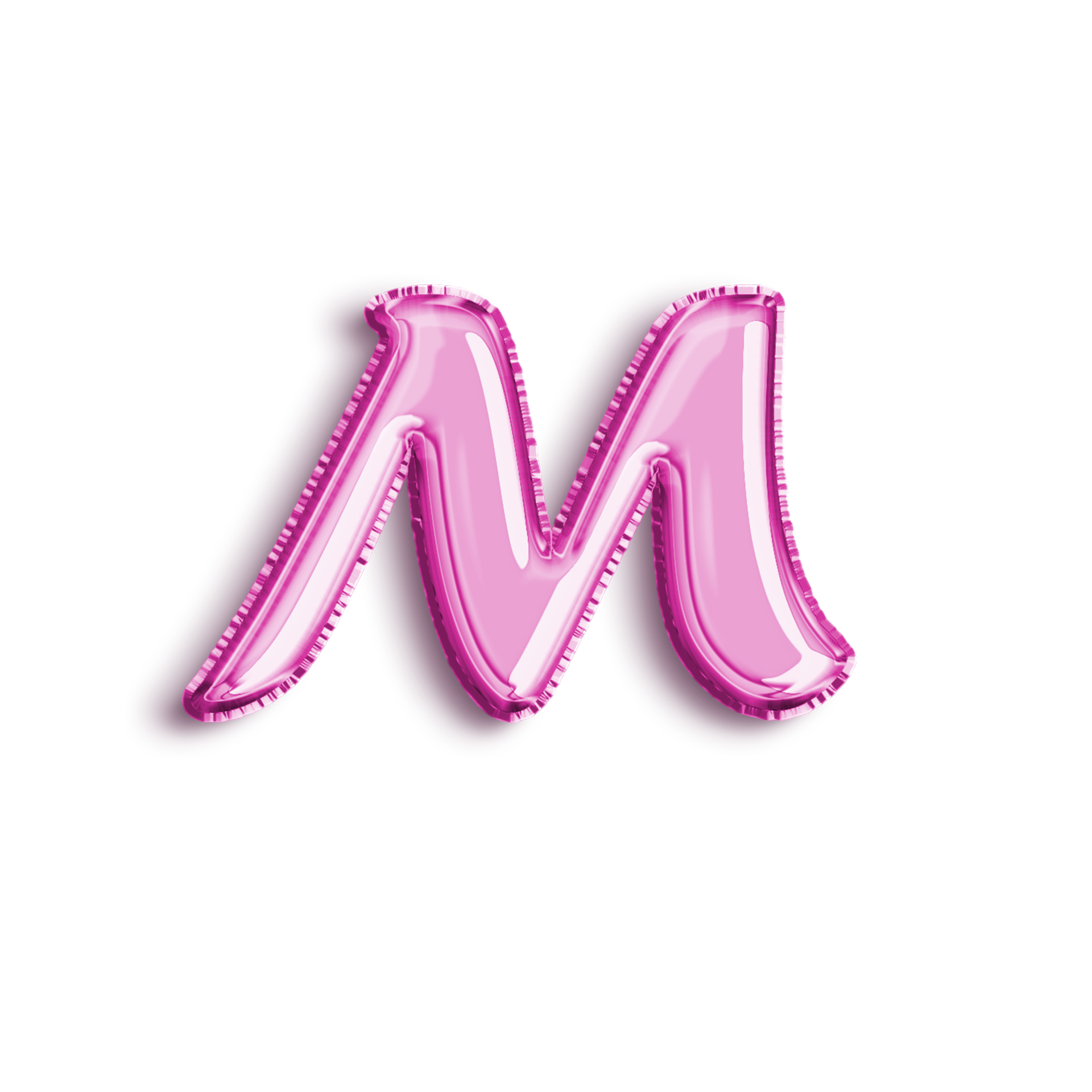 Brilliant Balloon Alphabet Letter M In Pink Color 3d Rendering brilliant-balloon-alphabet-letter-m-in-pink-color-3d-rendering