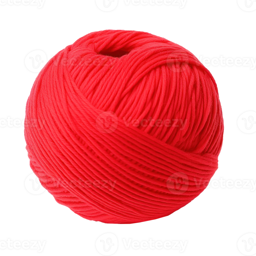 Ball  of  thread. for knitting isolated png