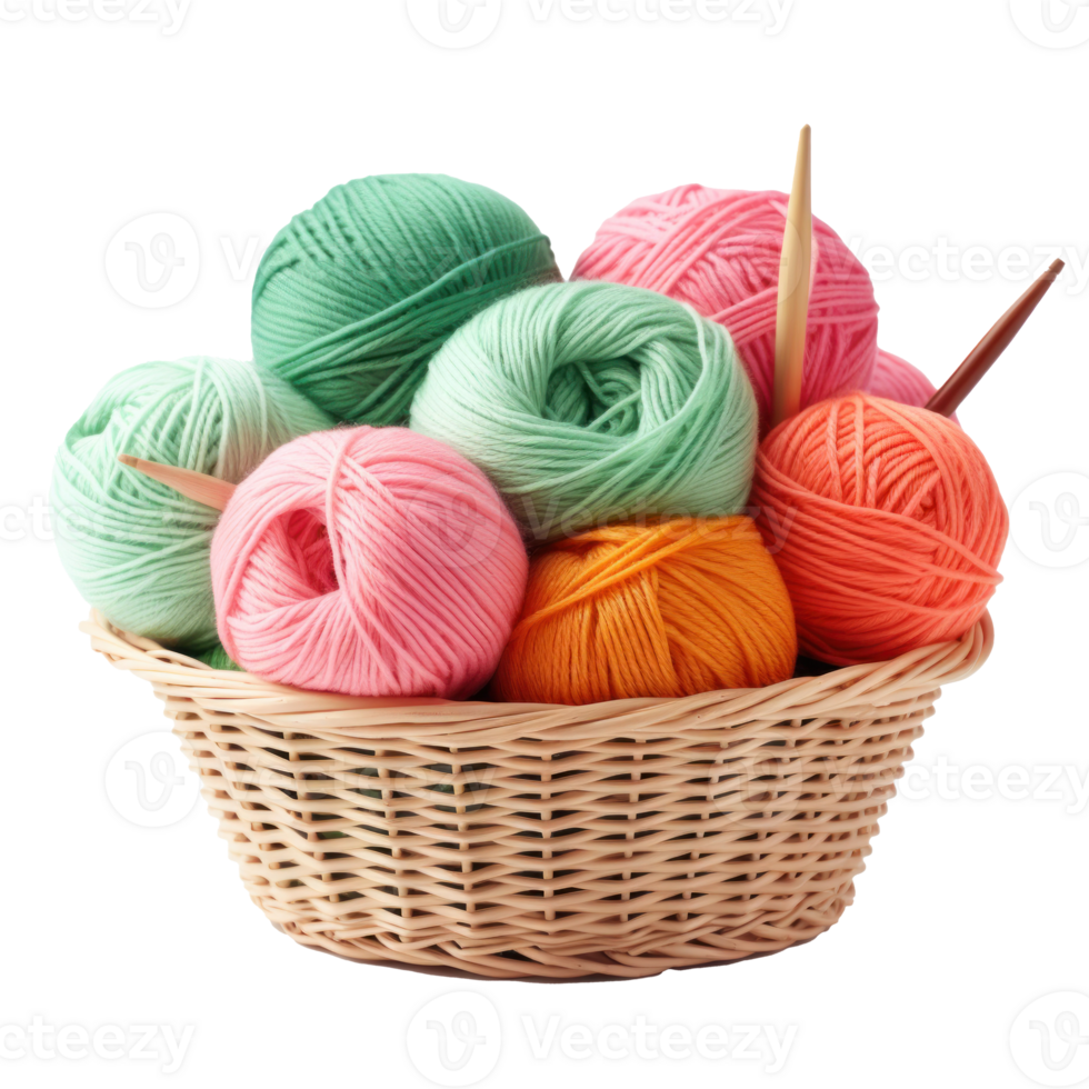 Knitting kit isolated png