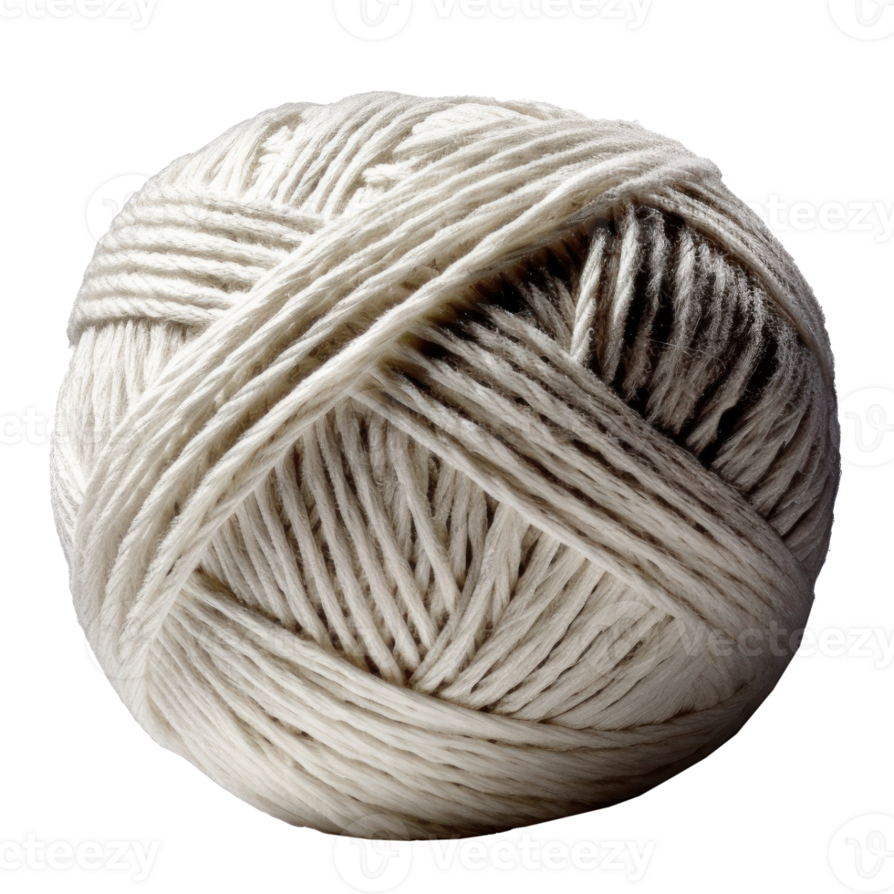Ball  of  thread. for knitting isolated png
