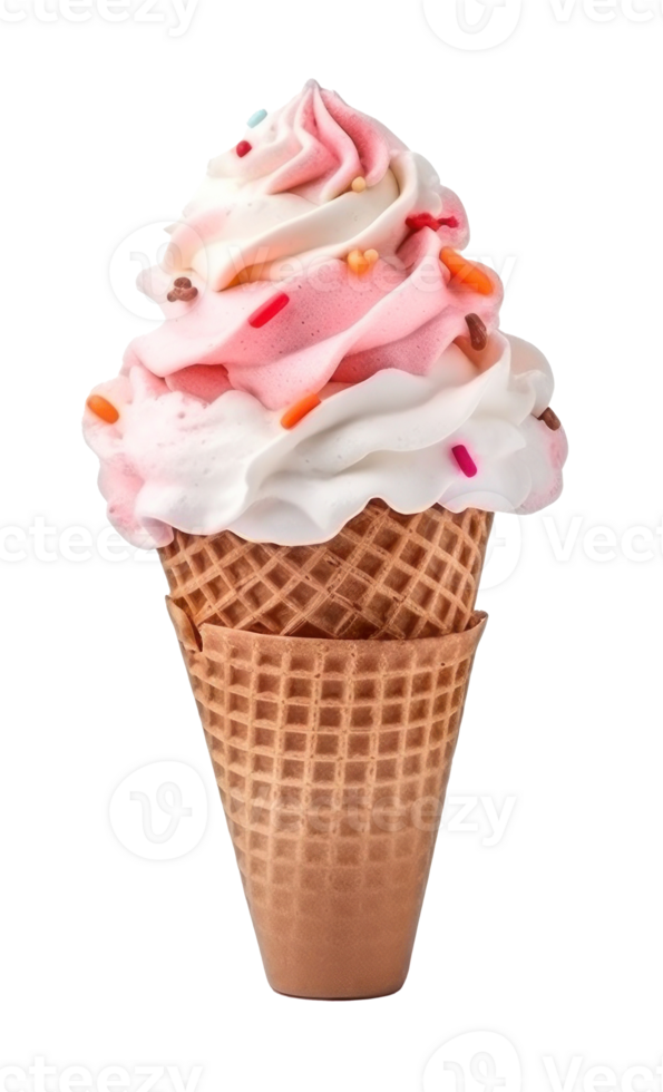 Ice cream cone isolated png