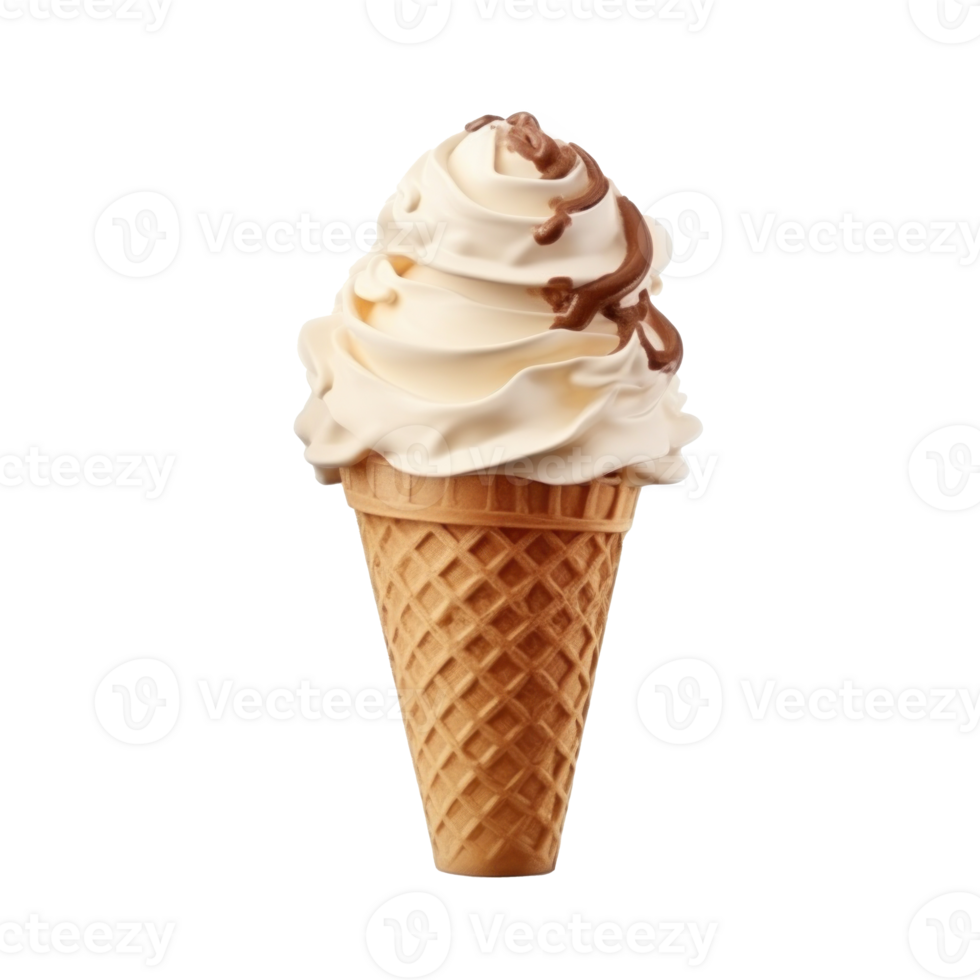 Ice cream cone isolated png