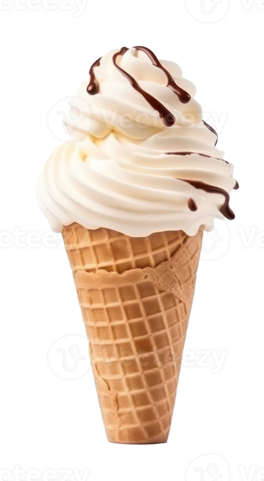 Ice cream cone isolated png