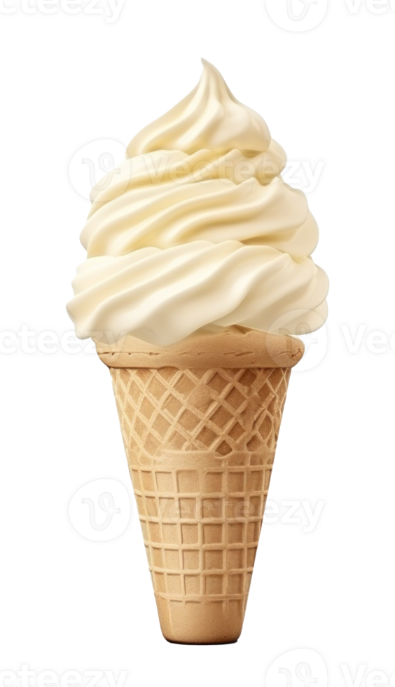 Ice cream cone isolated png