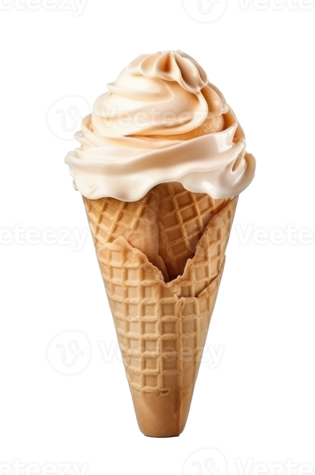 Ice cream cone isolated png