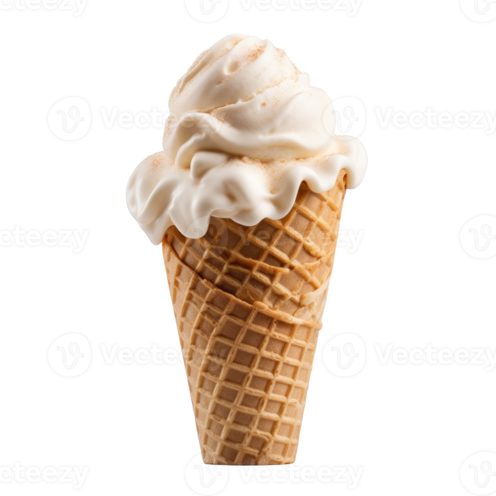 Ice cream cone isolated png