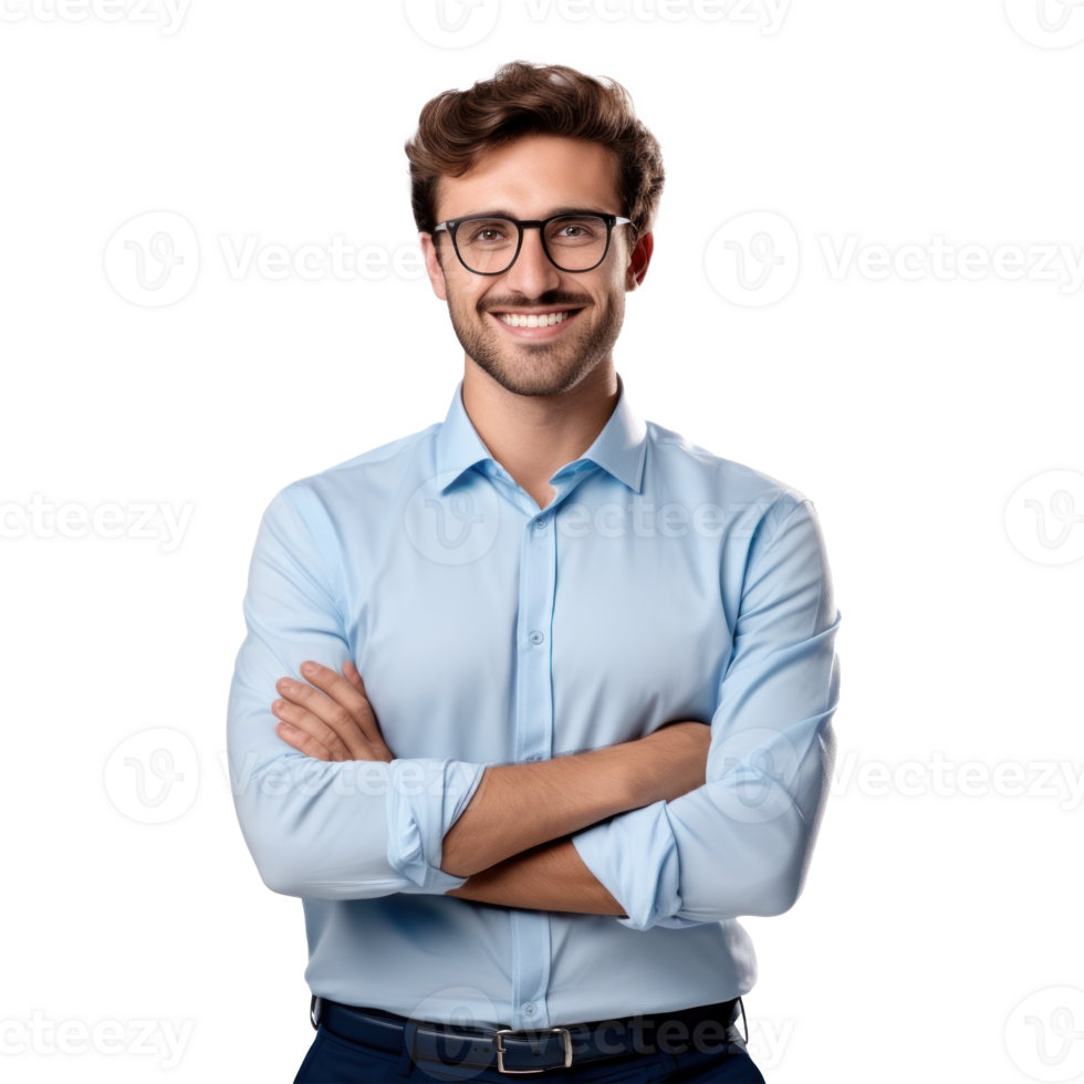 Businessman on isolated png