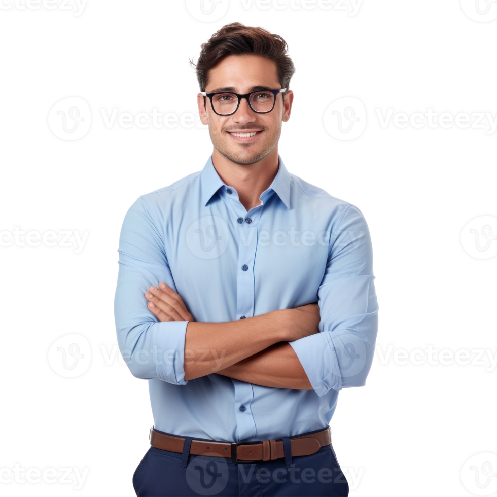 Businessman on isolated png