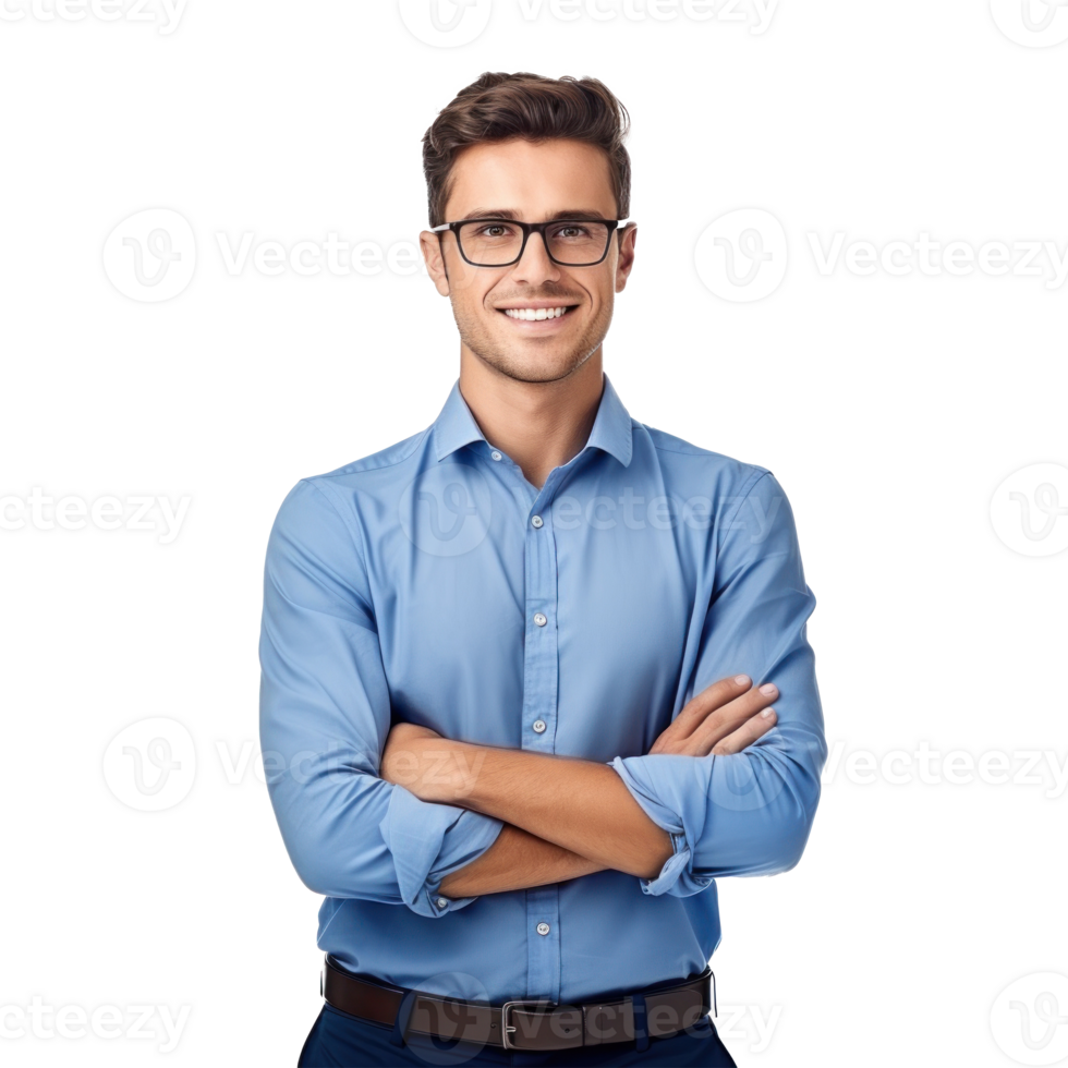 Businessman on isolated png