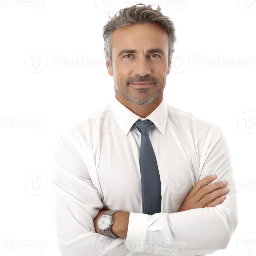 Businessman on isolated png