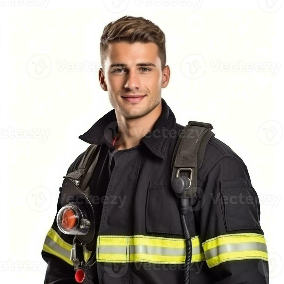 Man fire fighter photo