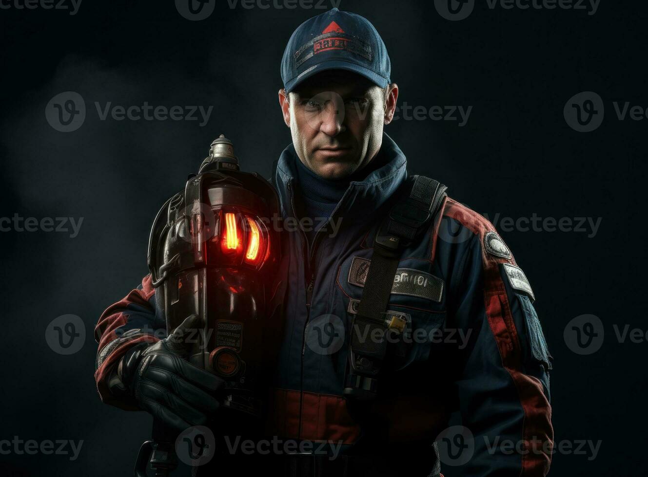 Man fire fighter photo