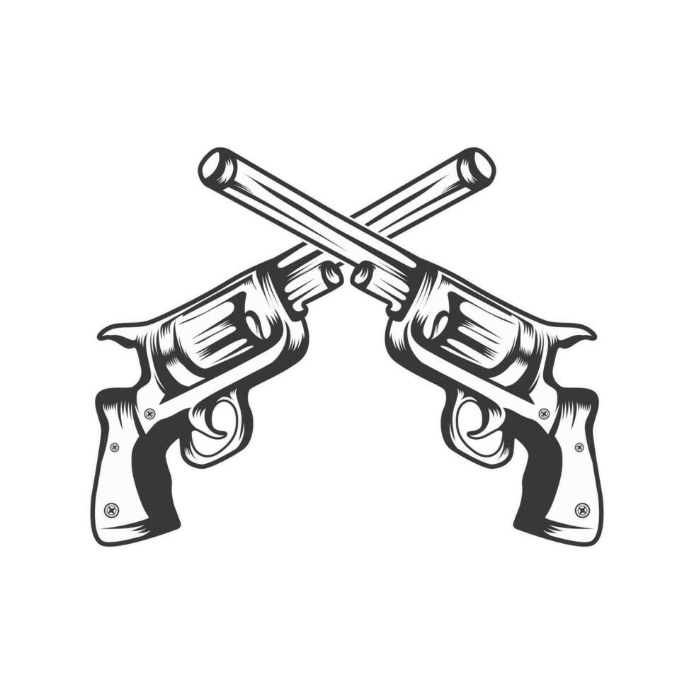 short Gun vector element design