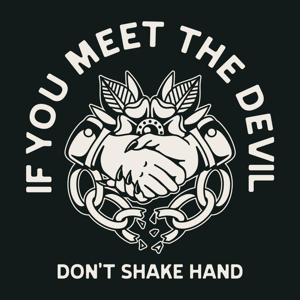 Shaking hands, premium vector design.