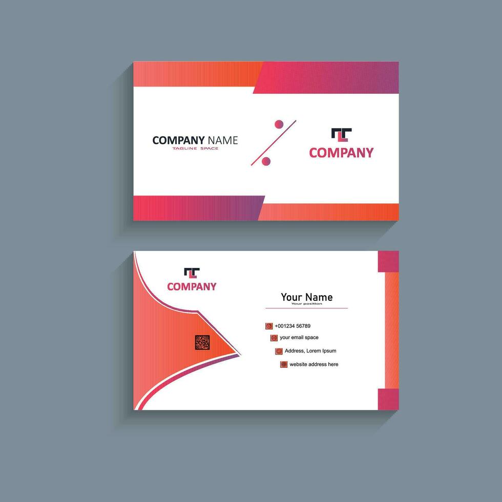 Modern Business Card Vector Design