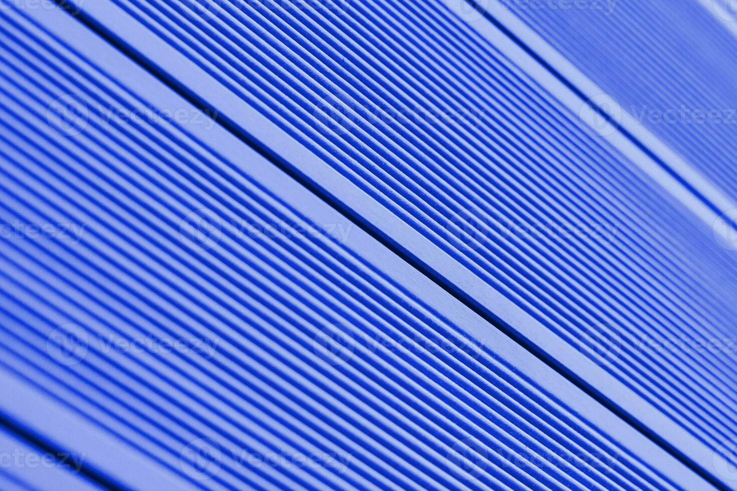 Vinyl siding texture, blue color. photo