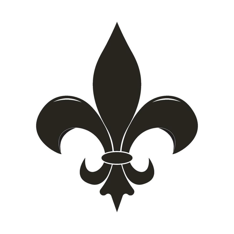 fleur Delaware lis icono vector